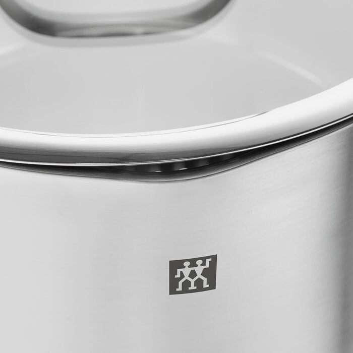 Набір каструль ZWILLING TrueFlow з кришками, 5 предметів, нержавіюча сталь, для індукційних плит, сріблястий
