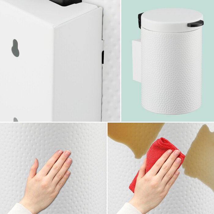 Relaxdays Cosmetic Containers Wall Mount 3 Liter