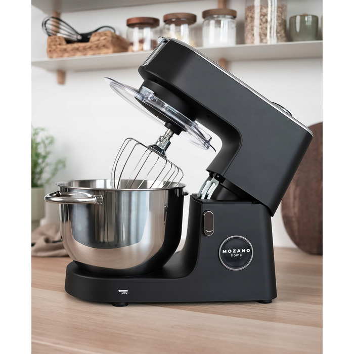 Кухонний комбайн Mozano Kitchen Machine 3200, 2300 Вт, чорний