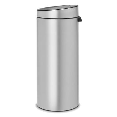 Сміттєве відро Brabantia Touch Bin New, 40 л, нержавіюча сталь, сірий металік