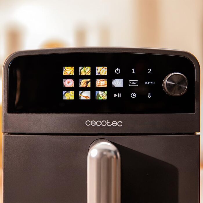 Фритюрниця Cecotec Cecofry DuoLevel 10.000, 10 л, 2400 Вт, сенсорне управління, 6 програм, контейнер 5 л