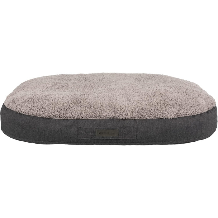 Ортопедична подушка для собак TRIXIE 'Vital Kissen Bendson', овал, 80 x 55 см, сірий колір