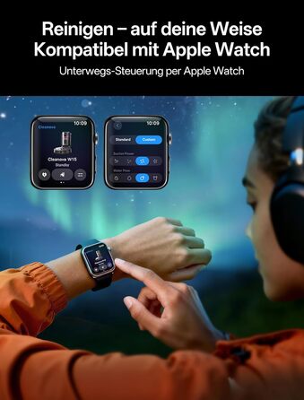 Робот-пилосос Vexilar з функцією миття підлоги, 8000Pa, LiDAR-навігація, 150 хв роботи, 15 зон заборони, керування через додаток, для шерсті тварин та килимів (W15)