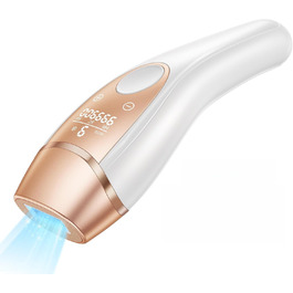 Пристрій для епіляції IPL з системою охолодження, 21J та 9 рівнів потужності, 999,900 імпульсів, для жінок (аксіли, бікіні, ноги, тіло)