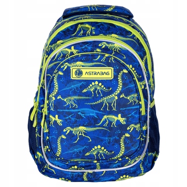 Багатофункціональний шкільний рюкзак AstraBag, синій, 20 л