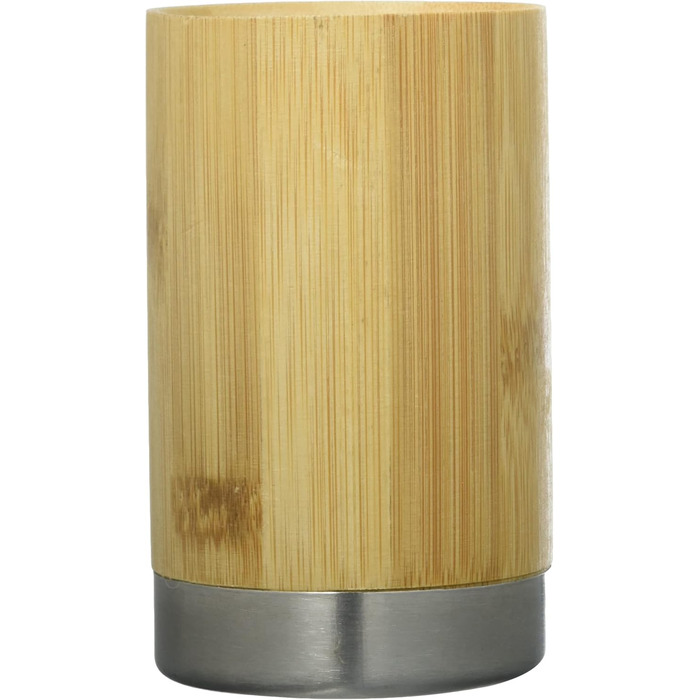 Набір для ванної кімнати Axentia Bambus, дерево/срібло, 10 x 23 x 19 см