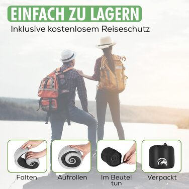 Подушка для шиї Näckenkissen: U-подібна подушка з Memory Foam, маска для сну та навушники.