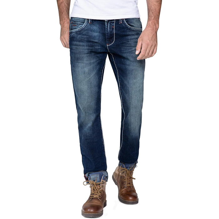 Чоловічі джинси Camp David NI:CO Regular Fit Stretch Dark Used 34W/32L