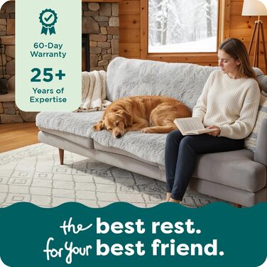 Кішечка Furhaven: Лежанка для котів, Polar Fleece, складана, миється - Small (127 x 89 x 1 см)