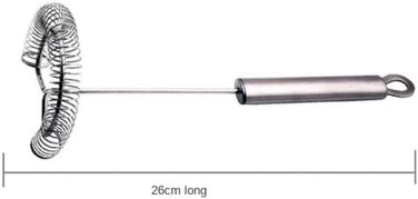 GOOPEEG Egg Beater, Hand Whisk, Stainless Steel Manual Whisk, Thick and Encrypted Whisk, Home Kitchen Baking Tools, Kitchen Mixer Whisk