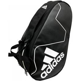 Сумка для ракетки для падел-тенісу Adidas Carbon Control чорно-біла