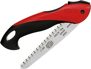 Секатор FELCO 15 з роликовою ручкою та складана пилка FELCO 600 (лезо 16 см, діаметр зрізу 50 мм, довжина 35 см, для обрізки гілок, садовий інструмент)