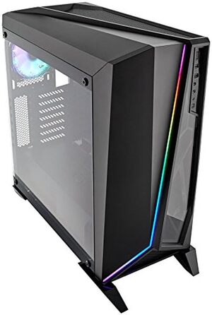 Корпус ПК Corsair SPEC-OMEGA RGB Mid-Tower ATX з загартованим склом, чорний