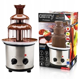 Домашній шоколадний фонтан на 3 яруси для fondue, 320 Вт