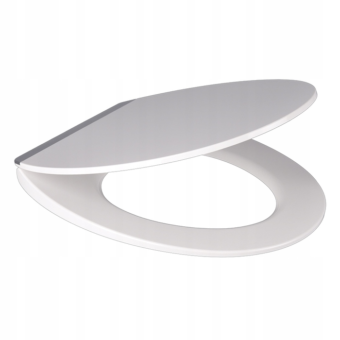 Сидіння для унітаза Rodeno Duroplast White Star, білий duroplast