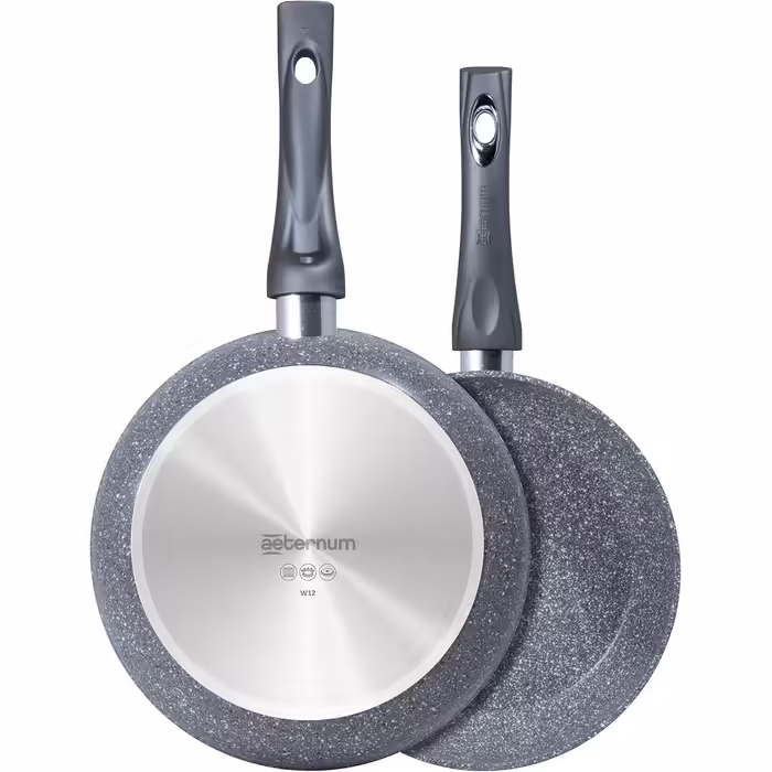 Aeternum Madame Petravera 3.0 Frying Pan Set made of Aluminium, induction-compatible, 24/28 cm. Madame Petravera 3.0 (Full Induction) Single Pans