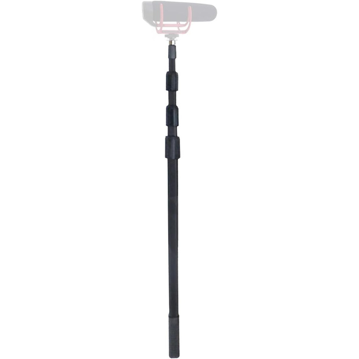 Телескопічний мікрофонний тримач keepdrum Boompole 3 м з чохлом