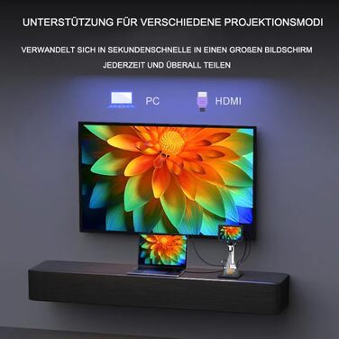 Цифровий мікроскоп WADEO USB HD з зумом 50x-1600x, портативна інспекційна камера з 8 LED, сумісний з iOS, Android та планшетами (7 дюймів)
