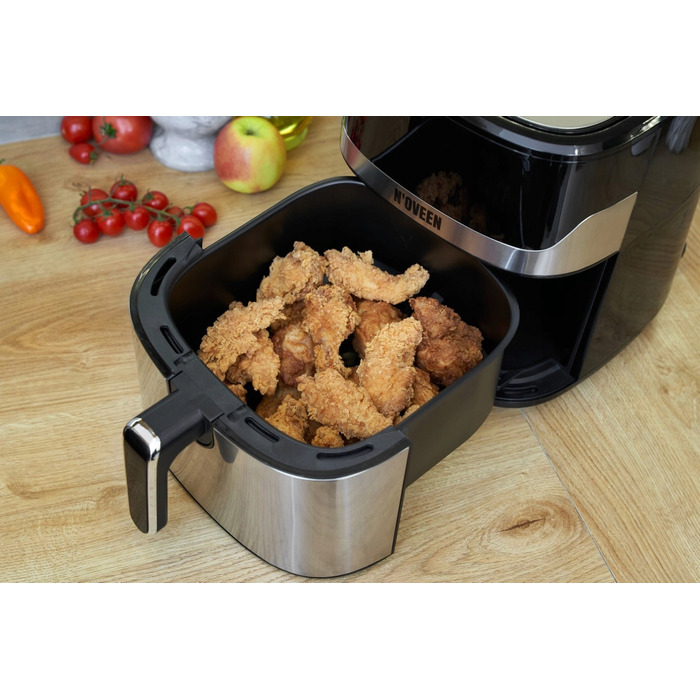 Аерофритюрниця Air Fryer X1 1600W: безмасляна фритюрниця, 8 програм, 6,5 л