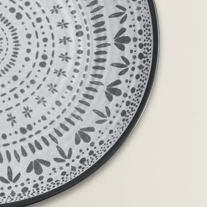 Набір посуду з меламіну на 8 осіб (24 шт.) - тарілки та набір посуду з меламіну, ідеально для кемпінгу, дачі та відпочинку на природі