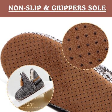 Тапочки халатні жіночі COFACE Lammfell, теплі, з м'якою підкладкою, зимові, коричневі (37/38 EU)