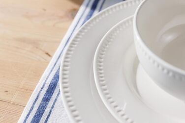 Набір посуду Mikasa Cranborne (12 предметів) - керамічний сервіз для 4 осіб, зелений (з подарунковою коробкою)