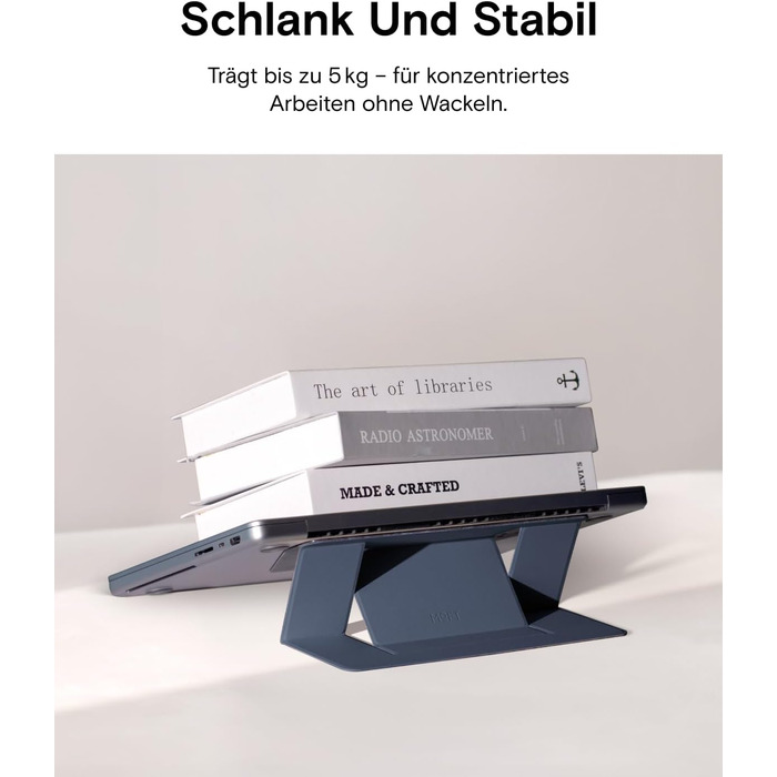 Підставка для ноутбука MOFT, складана, з регулюванням кута нахилу, для MacBook Air/Pro 11-16