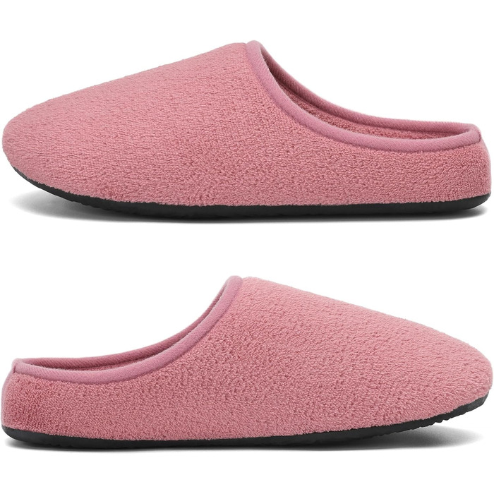 Тапочки жіночі Mishansha, теплі, зимові, кораллового кольору, з велюру, розмір 36 EU, рожеві
