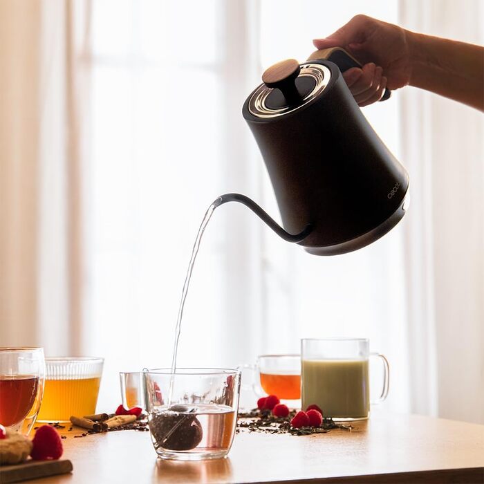 Електричний чайник Cecotec Thermosense 500 Schwan, 1 л, 1200 Вт, антинакипний фільтр, BPA Free, поворотний підставка, дизайн у формі лебедя