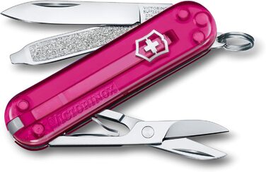 Мультитул Victorinox Classic SD: Швейцарський ніж, 7 функцій, з пилочкою для нігтів (Cupcake Dream)