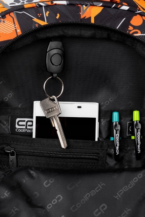 Шкільний рюкзак CoolPack багатокамерний, 29 л, зі світловідбиваючими елементами