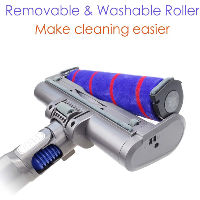 М'яка роликова щітка для пилососів Dyson V7 V8 V10 V11, сумісна з моделями Dyson