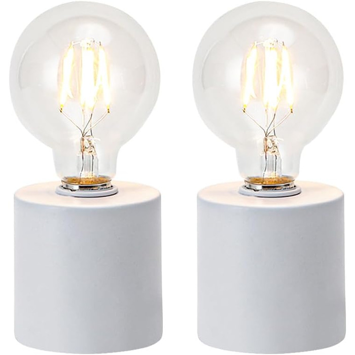 Настільні лампи JHY DESIGN, 2 шт., металеві, бездротові, на батарейках, 20 см, декоративні, сферичні, для спальні, вечірки, саду, дому, вітальні