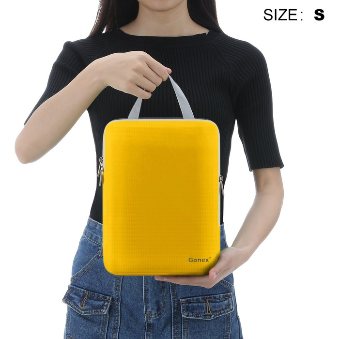 Органайзери для валізи Gonex (4 шт.) - набір кубиків для пакування, колір помаранчевий