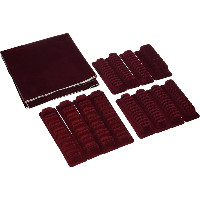Rayen 6314.50 Cutlery Organizer, Plastic, Red, Size: 80x45 cm