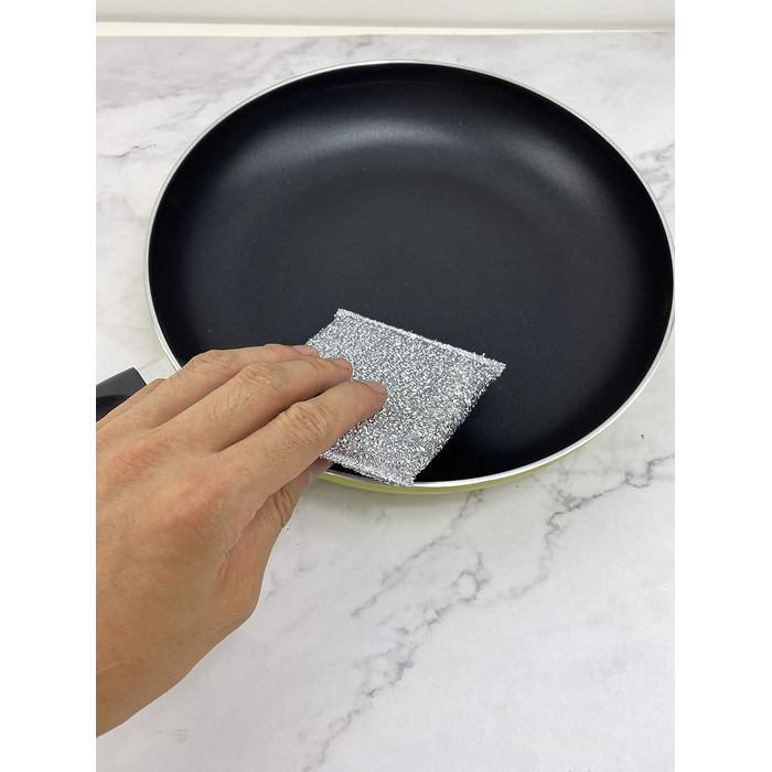 Scratch-resistant scrubbing sponges, cleaning sponge, dish sponge, kitchen sponge, versatile, robust, pack of 6