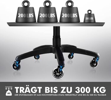 Ігровий крісло Dowinx з мікрофібри: дихаючий, ергономічний, з підніжкою, чорний