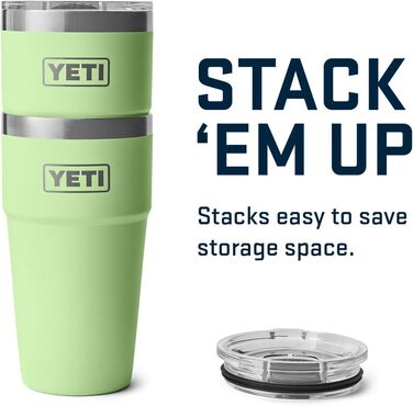 Термос YETI Rambler 20 oz (591 мл) з кришкою MagSlider, Key Lime