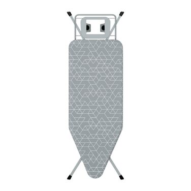 Гладильна дошка STANEW XXL 120 x 45 см – розкладна та регульована по висоті з системою безпеки, підставкою для праски та неслизькими ніжками