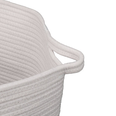Relaxdays Cotton Storage Basket