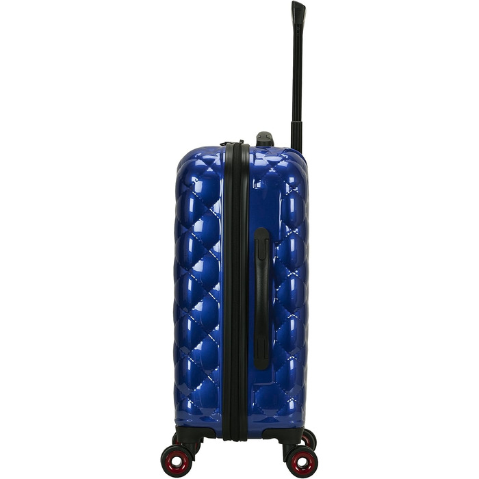 Набір валіз Rockland Quilt Hardside, розширюваний, 3 шт (20/24/28 дюймів), блакитний
