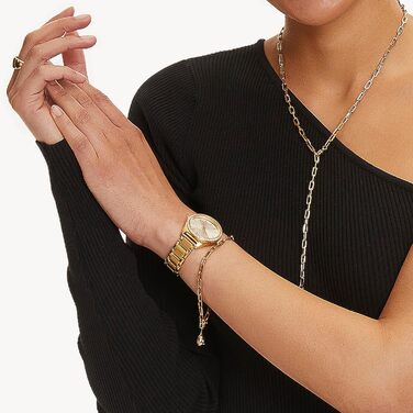 Годинник Tamaris для жінок - Спортивний та елегантний годинник на зап'ястя 30 мм (Золотий, Tiny Zirkonia)