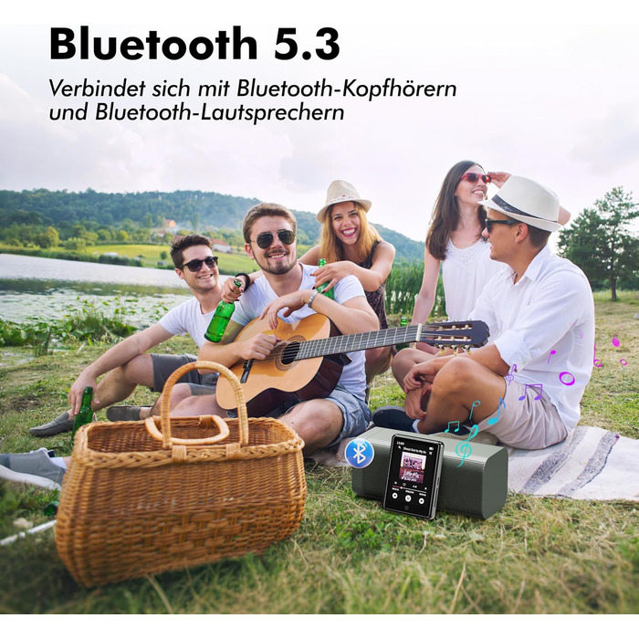 Дитячий MP3-плеєр з Bluetooth 5.3 та динаміком, 2.8