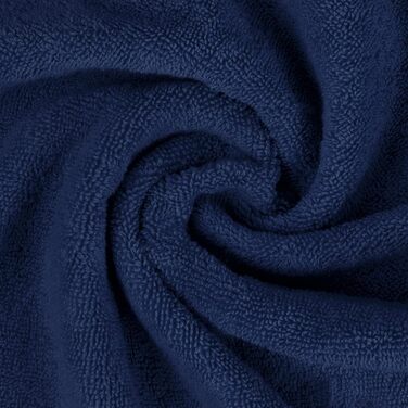 Рушники Utopia, бавовна, 700 г/м², 6 шт. (морська синь)