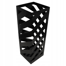 Підставка для парасольок Alplast, метал, білий/чорний