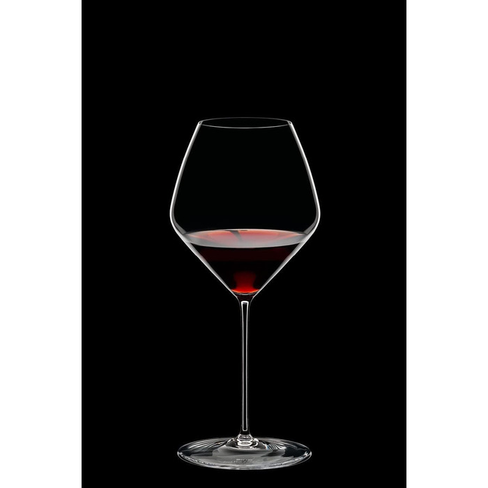 RIEDEL Veloce Pinot Noir/Nebbiolo Wine Glass Set, 2-Piece, Crystal Glass, premium machine-made