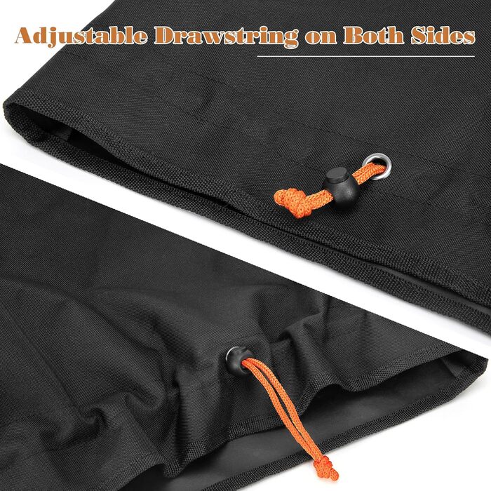 HODRANT Portable Grill Cover Compatible with Ninja OG701 OG751 OG700 Series Woodfire Grill, Grill Carry Bag with Handle and Inner Pocket, Grill Accessory Bag for Outdoors, Cover Only
