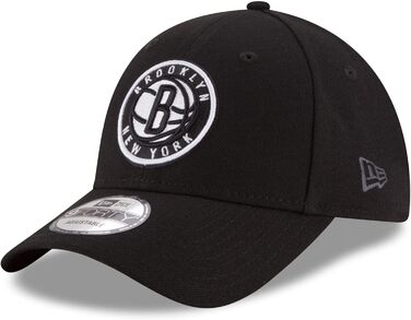 Кепка New Era Brooklyn Nets The League 9Forty Adjustable чорного кольору, універсальний розмір
