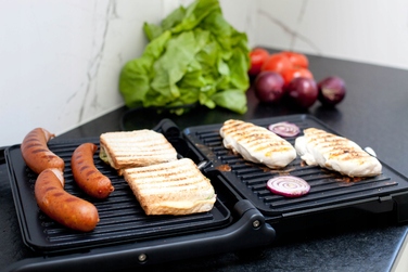 Електричний гриль Berlinger MAX-2400-W 2400 Вт, розкладний на 180°