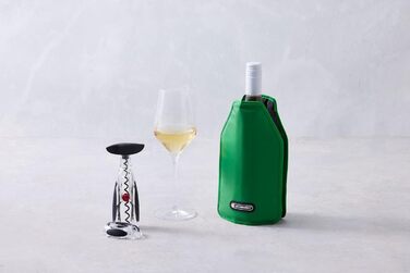 Le Creuset охолоджувач для вина та шампанського, чорний, водонепроникний, 22 x 15.5 x 2.1 см